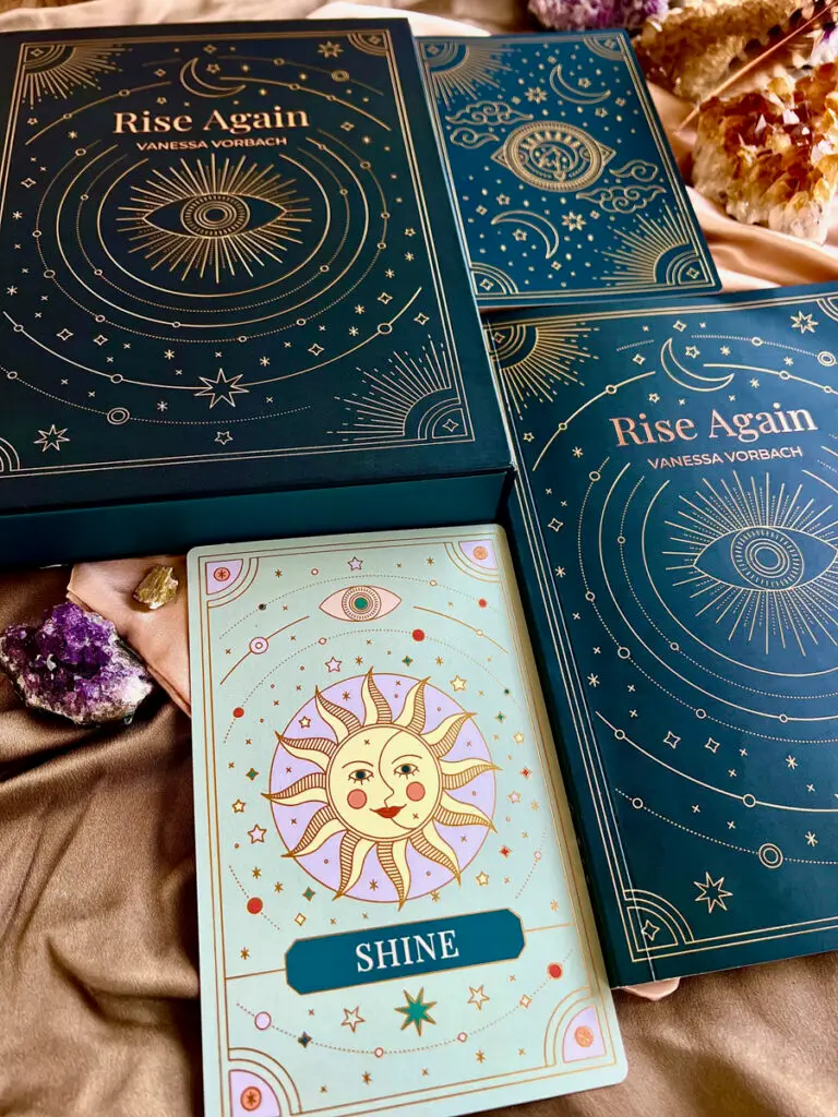 Vanessa Vorbach's Rise Again Box Set with book and card deck