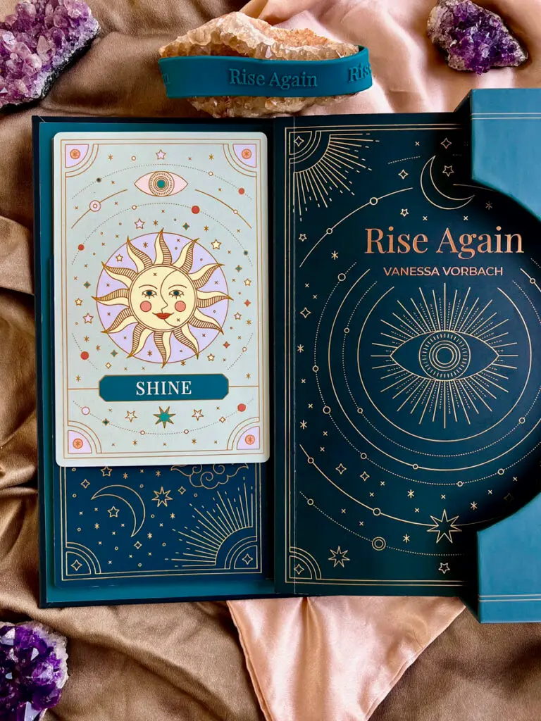 Vanessa Vorbach's Rise Again Box Set with book and card deck